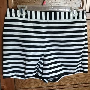 Express size 8 shorts with side zipper